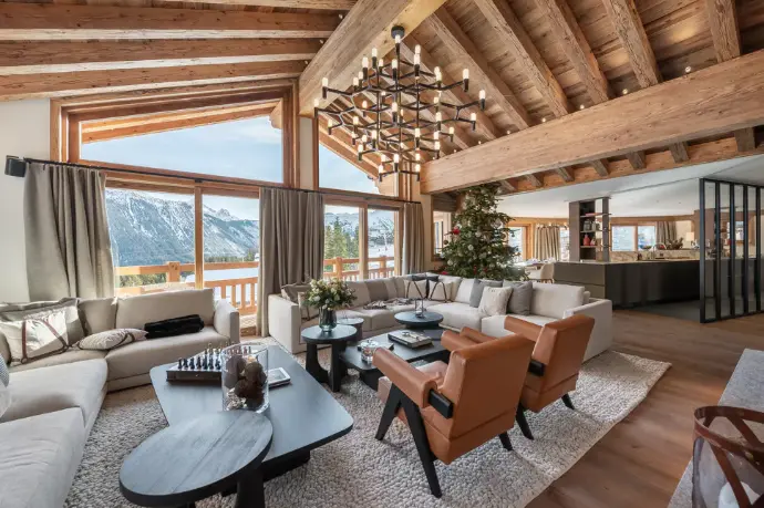 Luxury ski chalets in France