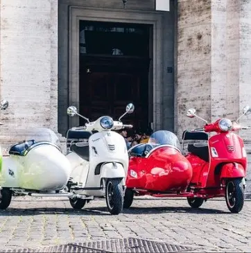 Roma Vespa experience for families