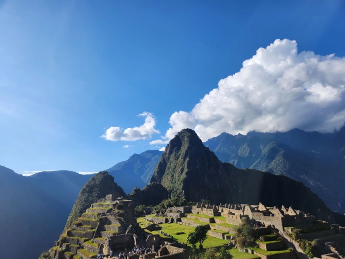 Machu Picchu Peru – iconic Inca archaeological site surrounded by the Andes